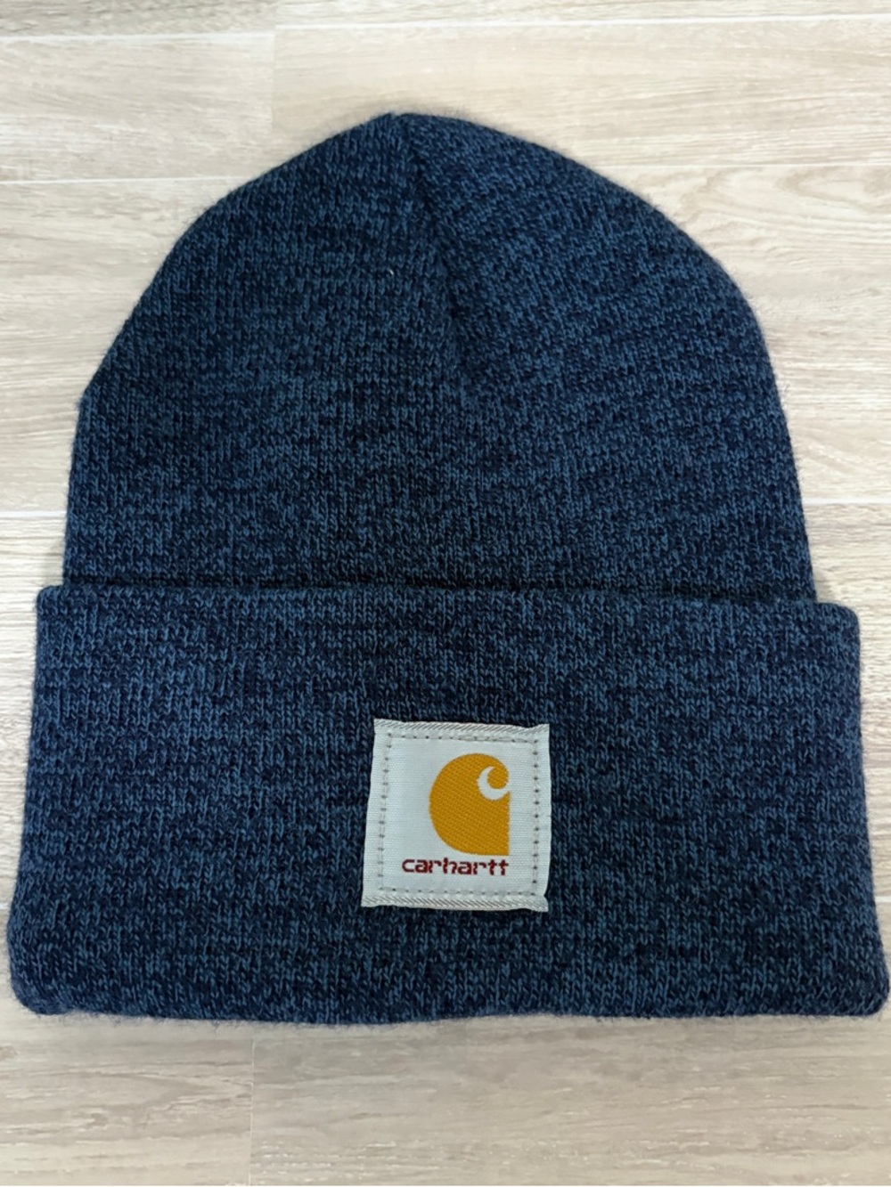 Carhartt Blue Knit Cuffed Hat Unisex